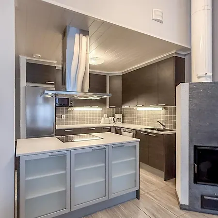 Kotomaenty 4, Rukan Luonnon Keskellae - Sauna, Wifi, Sisaeltaeae Siivouksen דירה