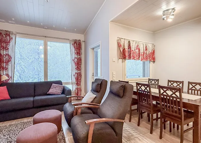 Apartamento Kotomaenty 4, Rukan Luonnon Keskellae - Sauna, Wifi, Sisaeltaeae Siivouksen