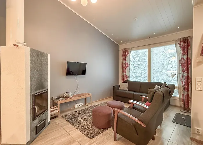 Kotomaenty 4, Rukan Luonnon Keskellae - Sauna, Wifi, Sisaeltaeae Siivouksen * קוסאמו