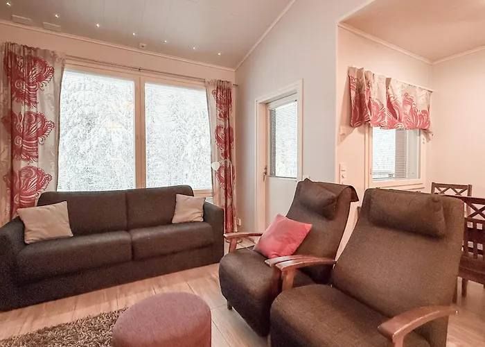 Kotomaenty 4, Rukan Luonnon Keskellae - Sauna, Wifi, Sisaeltaeae Siivouksen *