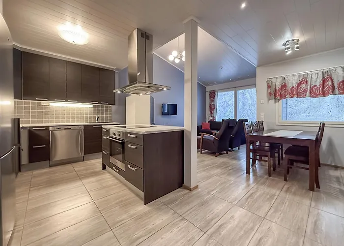 דירה Kotomaenty 4, Rukan Luonnon Keskellae - Sauna, Wifi, Sisaeltaeae Siivouksen *