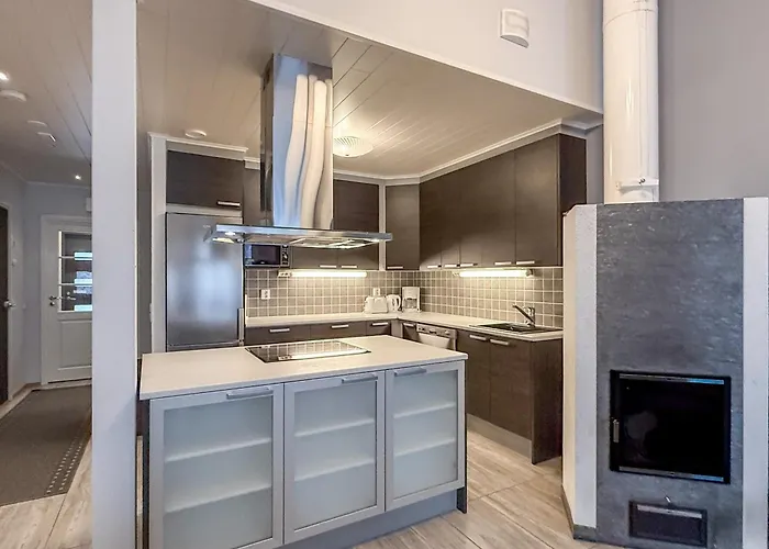 Kotomaenty 4, Rukan Luonnon Keskellae - Sauna, Wifi, Sisaeltaeae Siivouksen Apartamento