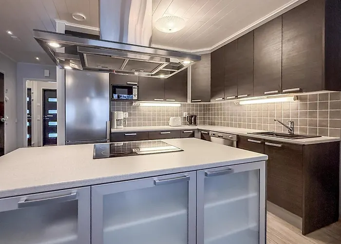 Apartamento Kotomaenty 4, Rukan Luonnon Keskellae - Sauna, Wifi, Sisaeltaeae Siivouksen *